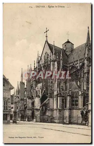 Troyes - Eglise St Urbaine - Cartes postales