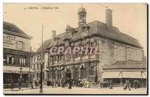 Troyes - L'Hotel de Ville - Cartes postales