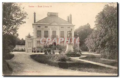 Troyes - Ecole Urbain IV- Cartes postales