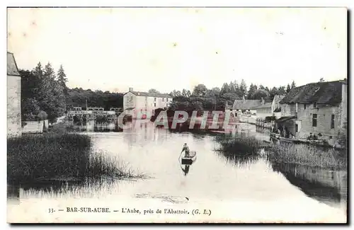 Bar sur Aube - L'Aube pres de l'Abbatoir - Cartes postales