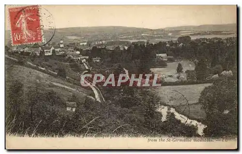 Bar sur Aube - Vue Panoramique prise de Saint Germaine - Ansichtskarte AK