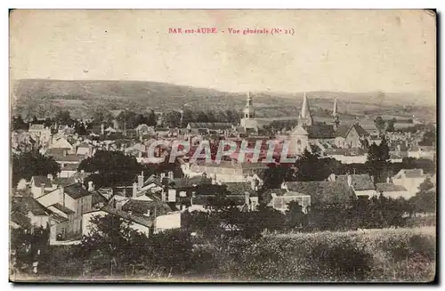 Bar sur Aube - Vue generale - Cartes postales