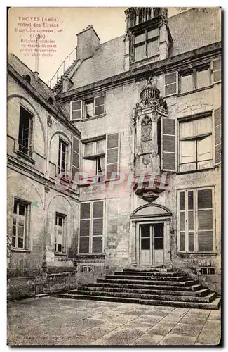 Troyes - Hotel des Ursins - Rue Champeaux 26 - Ansichtskarte AK