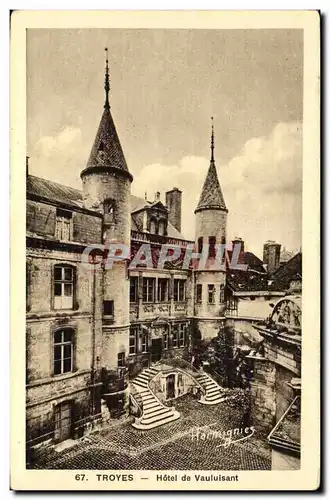 Troyes - Hotel de Vauluisant - Ansichtskarte AK