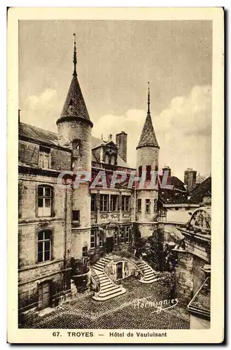 Troyes - Hotel de Vauluisant - Cartes postales