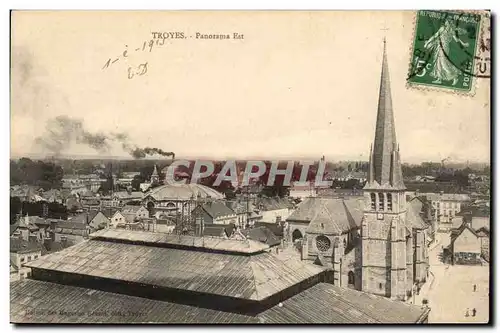 Troyes - Panorama Est - Ansichtskarte AK