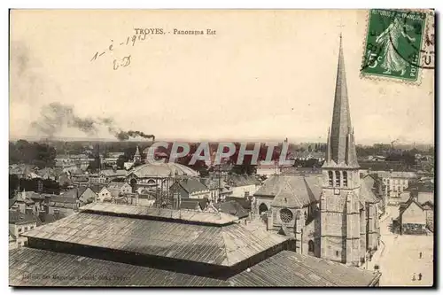 Troyes - Panorama Est - Cartes postales