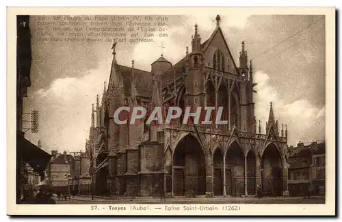 Troyes - Eglise Saint Urbain - Cartes postales