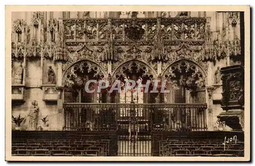 Troyes - L'Eglise Sainte Madeleine - Le Jube - Cartes postales