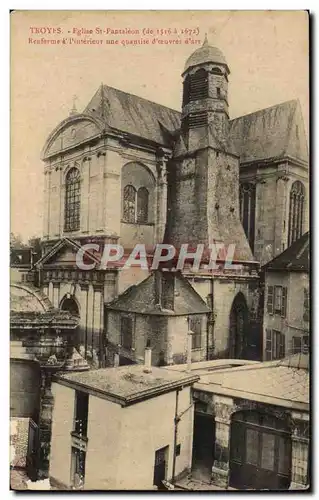 Troyes - Eglise Saint Pantaleon de 1516 1672 - Renferme a l&#39interieure - Ansichtskarte AK