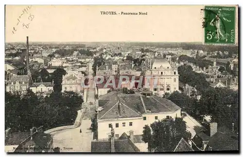 Troyes - Panorama Nord - Cartes postales