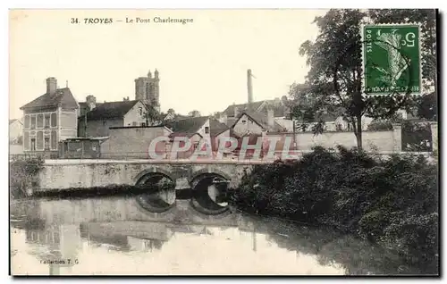 Troyes - Le Port Charlemagne - Cartes postales