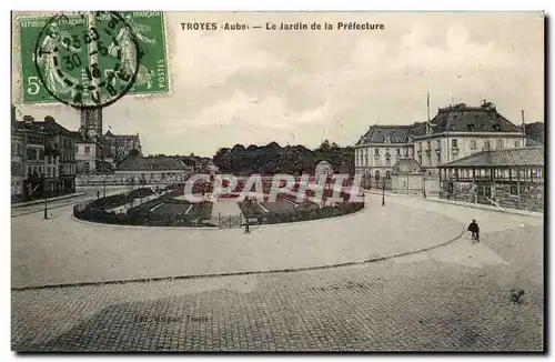 Troyes - Le Jardin de la Prefecture - Cartes postales