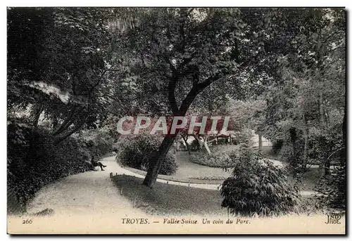 Troyes - Vallee Suisse - Un coin du Parc - Cartes postales