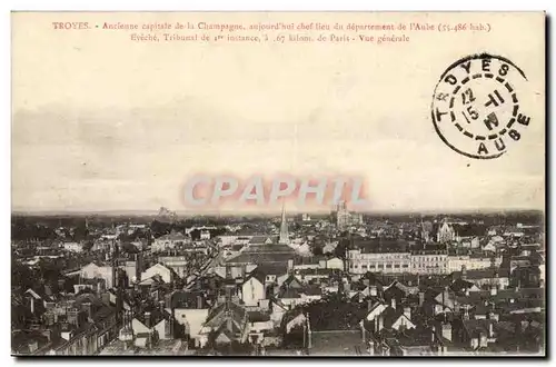 Troyes - Ancienne capitale de la Champagne - Ansichtskarte AK