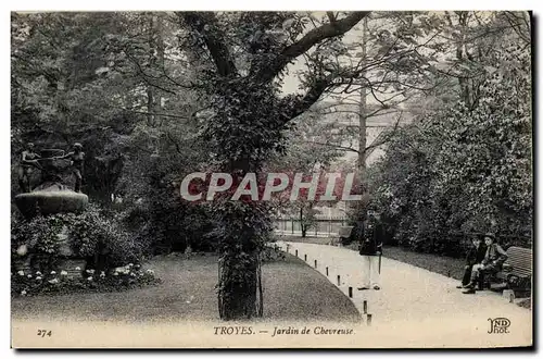 Troyes - Jardin de Chevreuse - Ansichtskarte AK