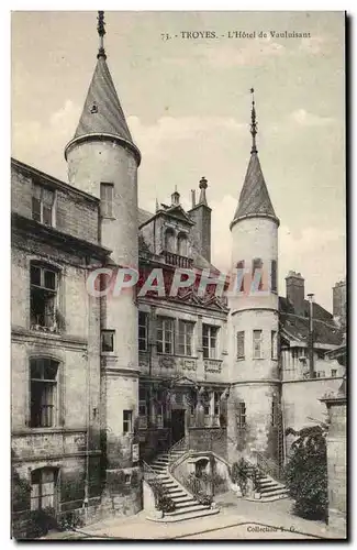 Troyes - L&#39Hotel de Vauluisant - Cartes postales