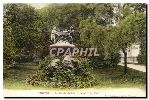 Troyes - Jardin du Beffroi - Ansichtskarte AK