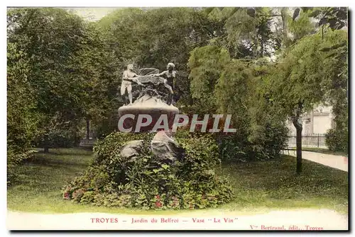 Troyes - Jardin du Beffroi - Cartes postales
