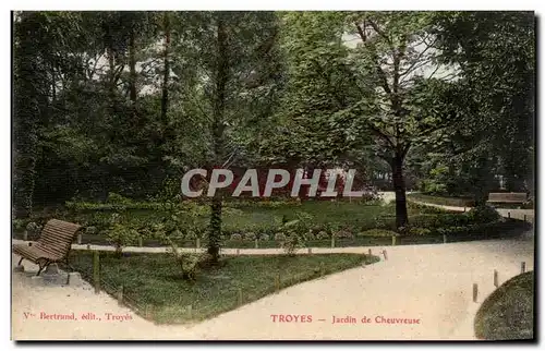 Troyes - Jardin de Chuvreuse - Cartes postales