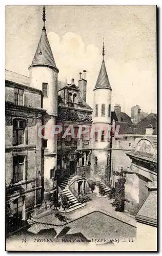 Troyes - Hotel Vauluisant - Cartes postales