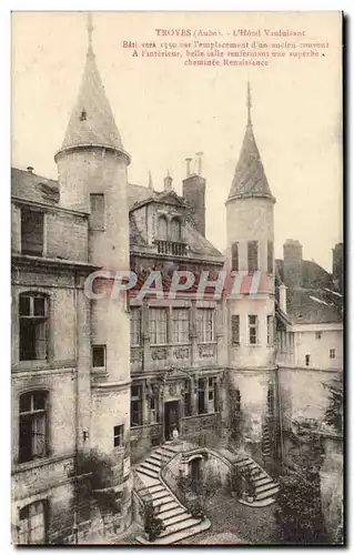 Troyes - Hotel Vauluisant vers 1550 - Cartes postales