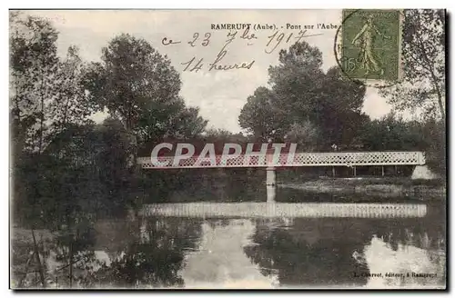 Ramerupt Cartes postales Pont sur l'Aube