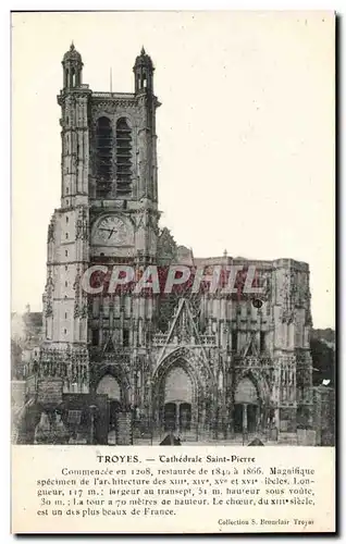 TRoyes Ansichtskarte AK la cathedrale Saint Pierre