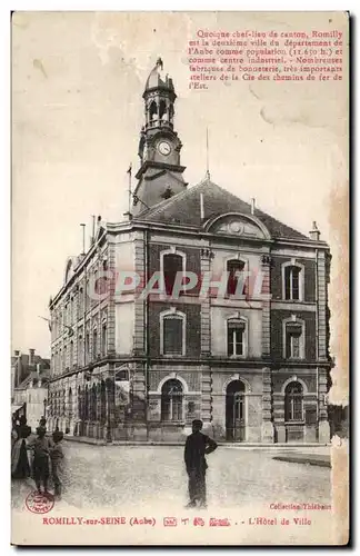 Romilly sur Seine Cartes postales L&#39hotel de ville