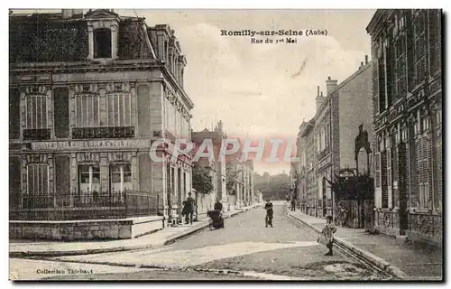 Romilly sur Seine Cartes postales Rue du 1er mai