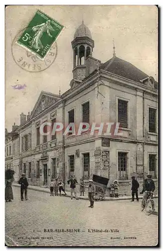 Bar sur Seine Cartes postales l&#39hotel de ville