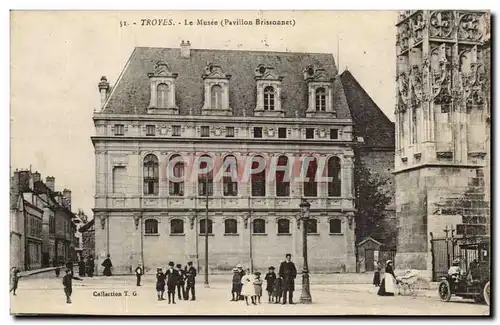 Troyes Cartes postales Le musee (pavillon Brissonnet)