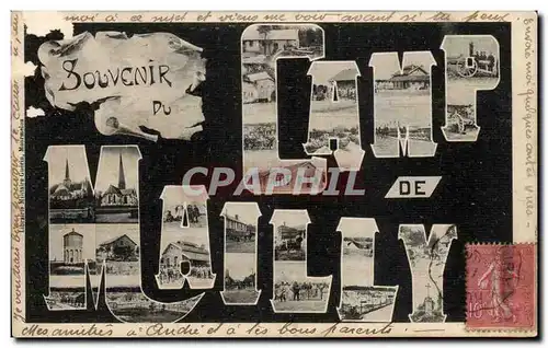 Cartes postales Au camp de Mailly