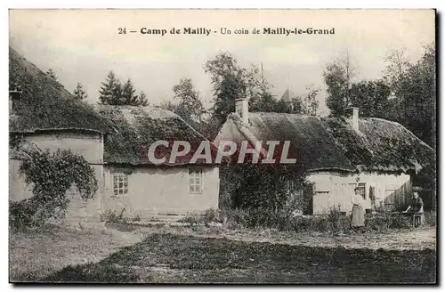 Cartes postales Camp de Mailly Un coin de Mailly le grand