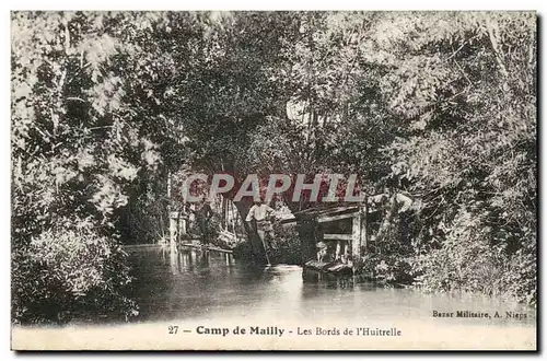 Cartes postales Camp de Mailly Les bords de l&#39Huitrelle