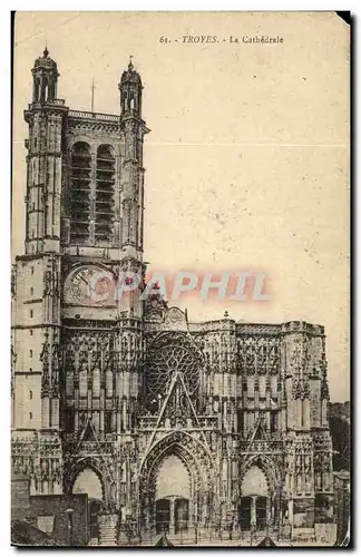 Troyes - La Cathedrale - Cartes postales