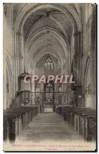 Brienne le Chateau - L'Eglise St Pierre et Saint Paul - Cartes postales