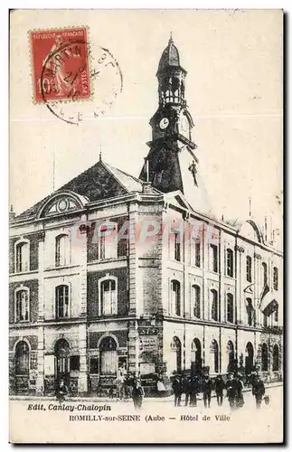 Romilly sur Seine - L&#39Hotel de Ville Cartes postales