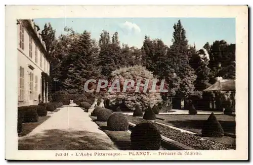 Plancy - Terrasse de Chateau - Ansichtskarte AK