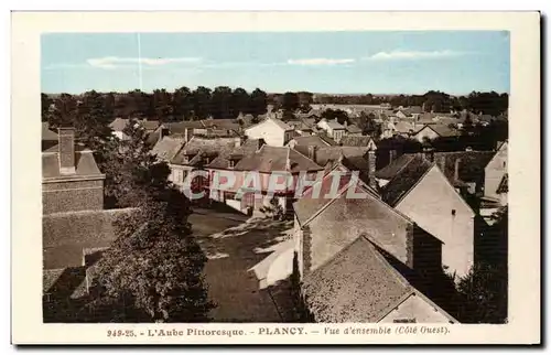 Plancy - Vue d'Ensemble - cote ouest - Cartes postales