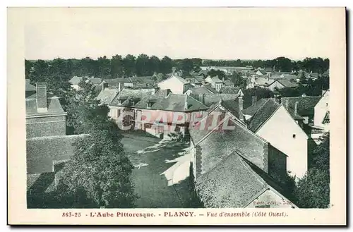Plancy - Vue d'Ensemble - Cartes postales