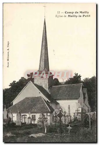 Camp de Mailly - Eglise de Mailly le Petit - Cartes postales