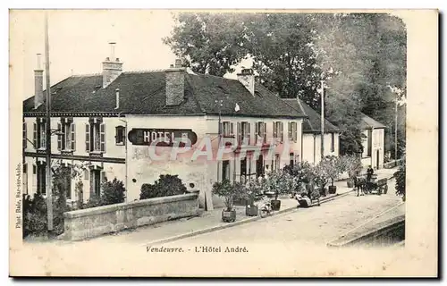 Vendeuvre Cartes postales L'hotel Andre