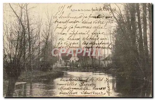 Eglise de St Julien pres de TRoyes Cartes postales