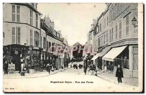 Nogent sur Seine Cartes postales Rue des ponts
