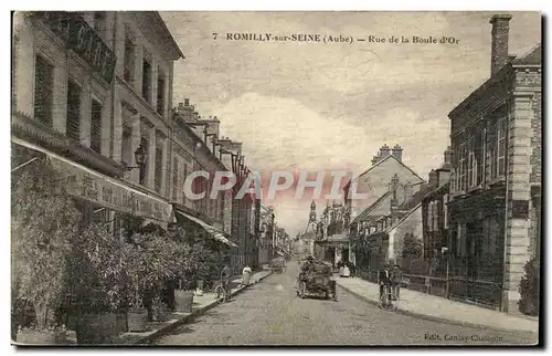 Romilly sur SEine Cartes postales Rue de la boule d'or