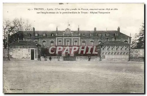 Troyes Cartes postales Lycee L&#39un des plus grands de France