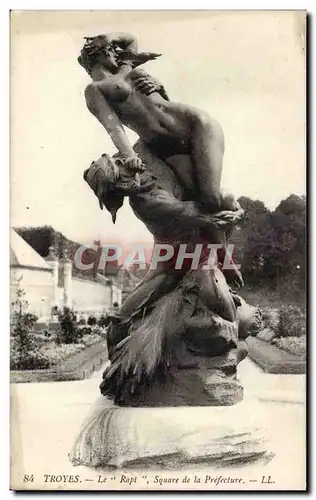 Troyes CP Ale rapt Square de la prefecture