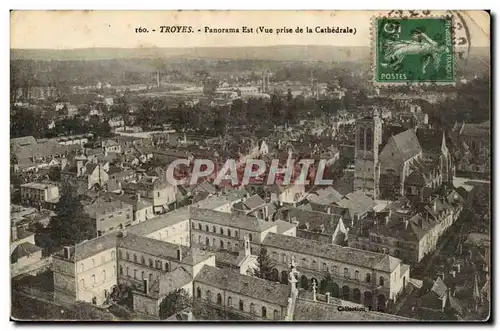 Troyes Cartes postales Panorama Est (vue prise de la cathedrale)