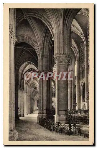 Troyes Ansichtskarte AK La cathedrale Pourtour du choeur et nef laterale